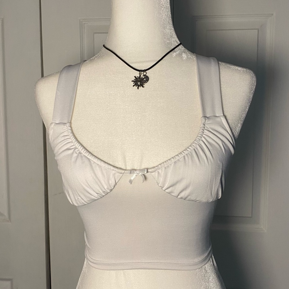 Divided Cropped Top
